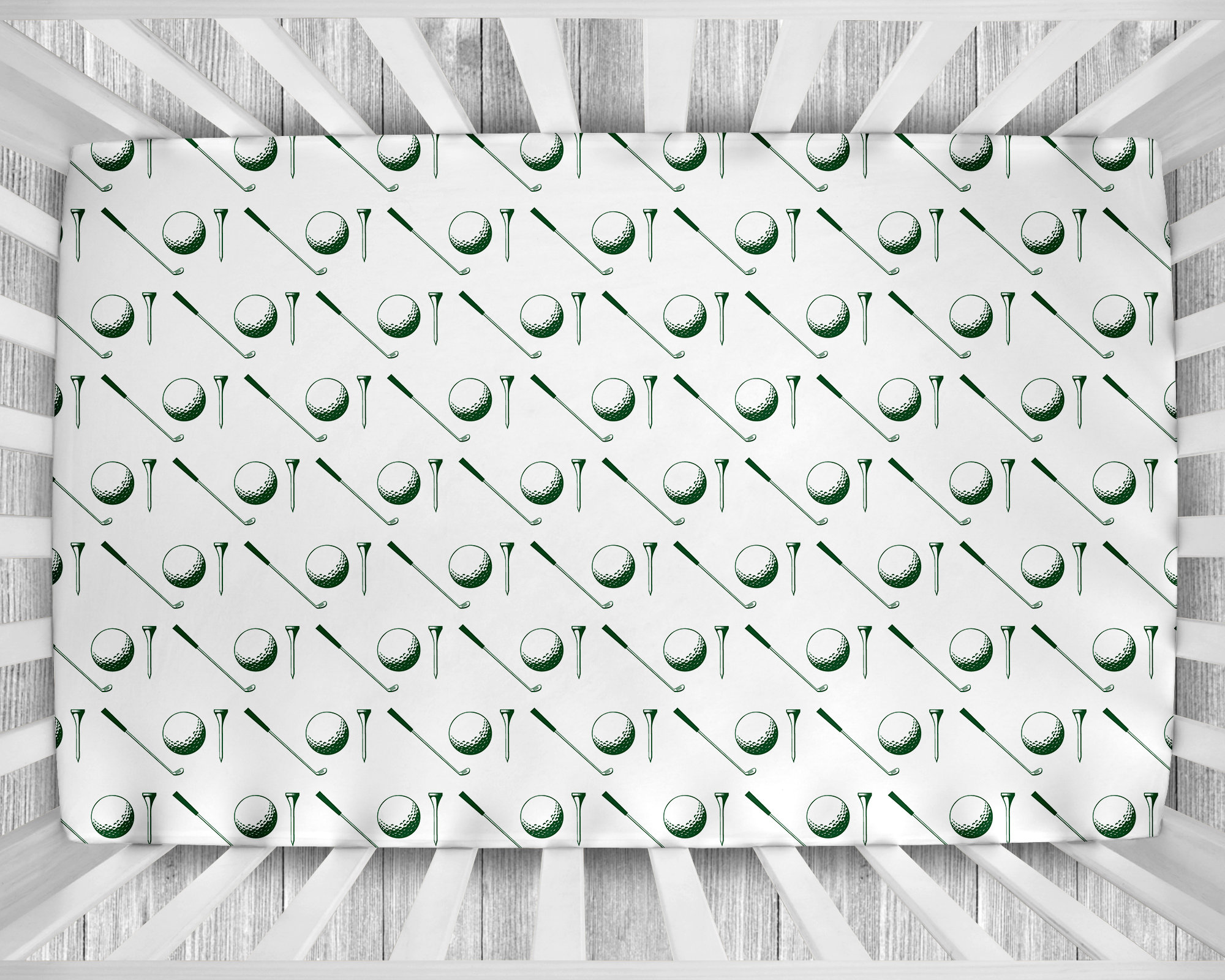 golf nursery bedding