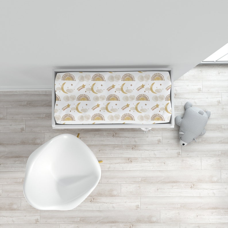 Boho Crib Bedding Set Gender Neutral Crib Bedding Boho Etsy