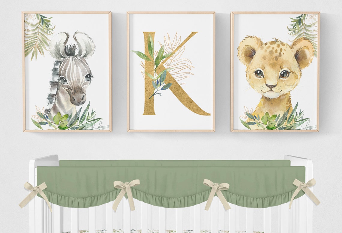 Safari Nursery Wall Art, Safari Nursery Prints, Safari Nursery, Nursery ...