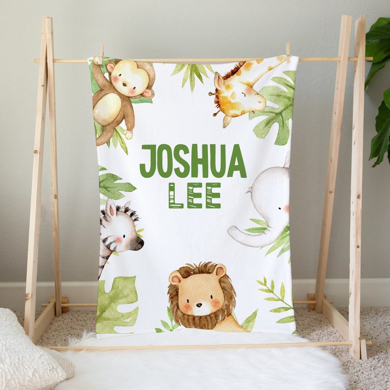 Jungle Nursery Bedding Set Safari Baby Bedding Safari Etsy