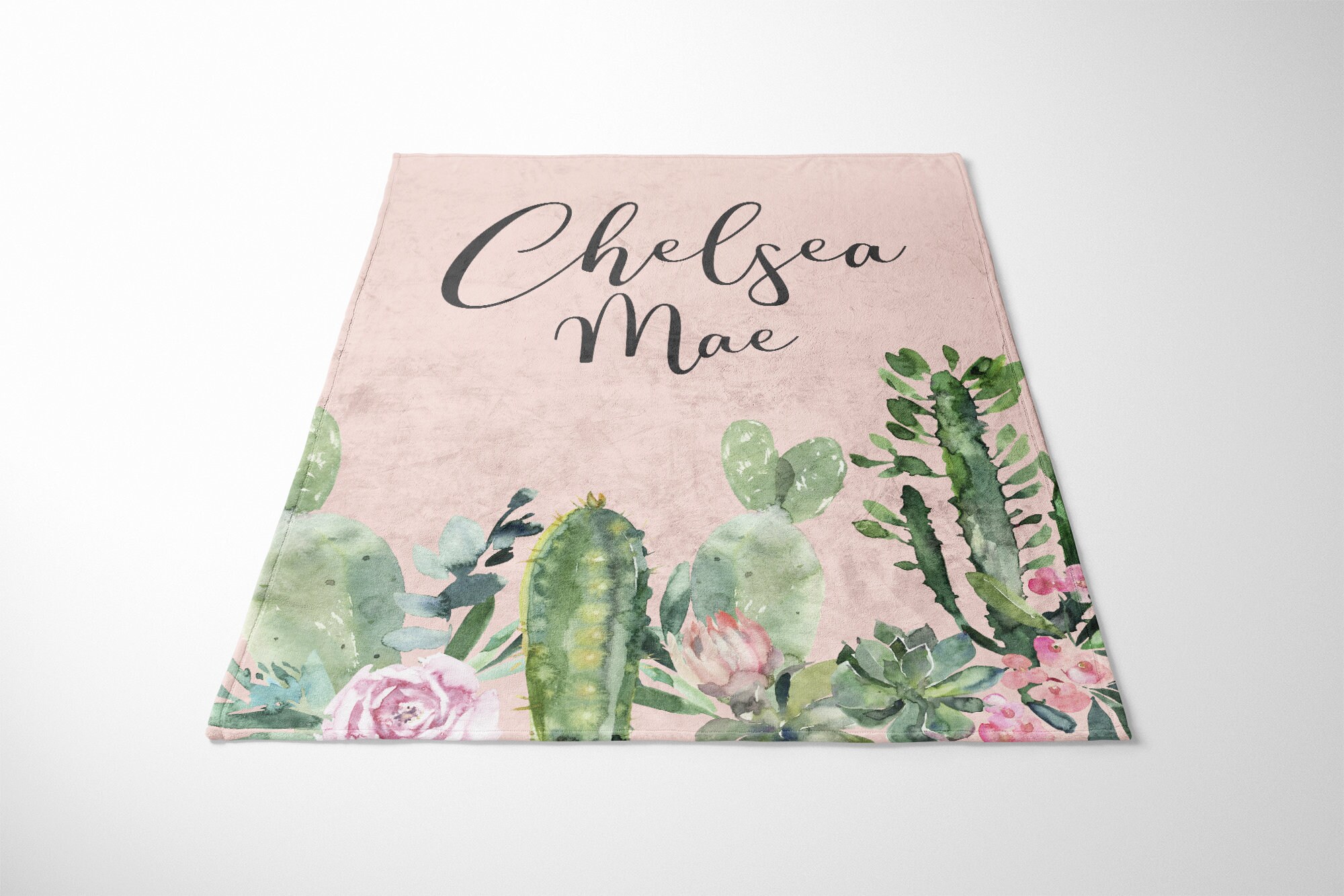 Cactus Crib Bedding Set Cactus Nursery Bedding Boho Crib Etsy