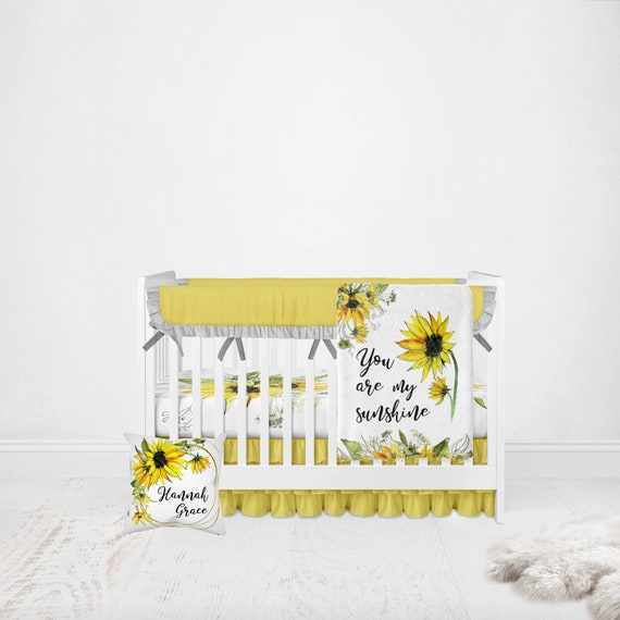 you are my sunshine crib bedding