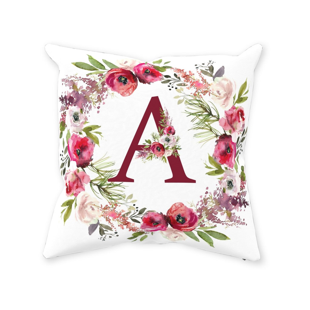 Floral Crib Bedding Set Burgundy Purple and Pink Flower Etsy