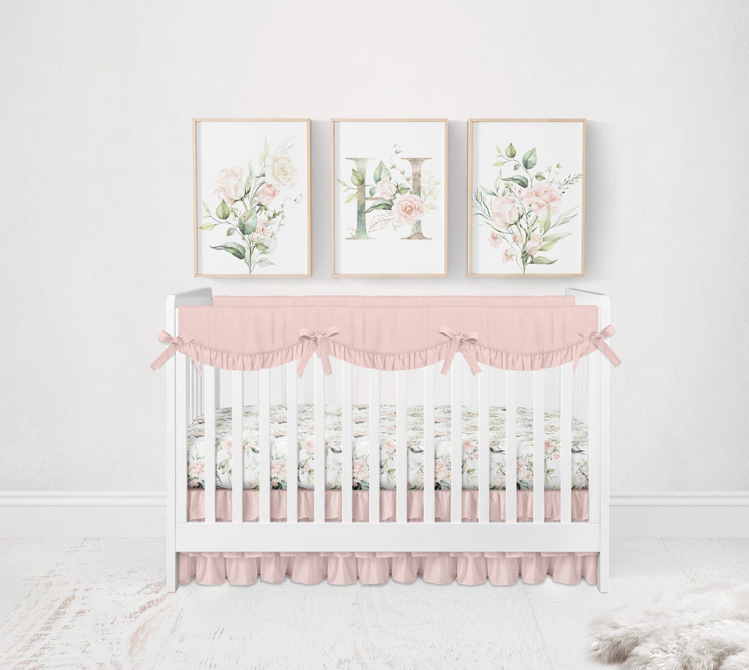 Personalized Floral Nursery Prints, Floral Nursery Decor, Floral ...
