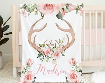 antler crib bedding