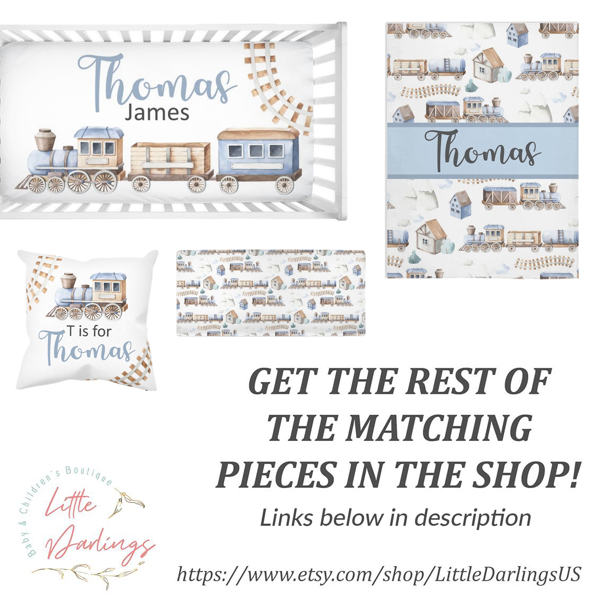 Train Crib Sheet Train Nursery Bedding Crib Sheets Boy Baby Etsy