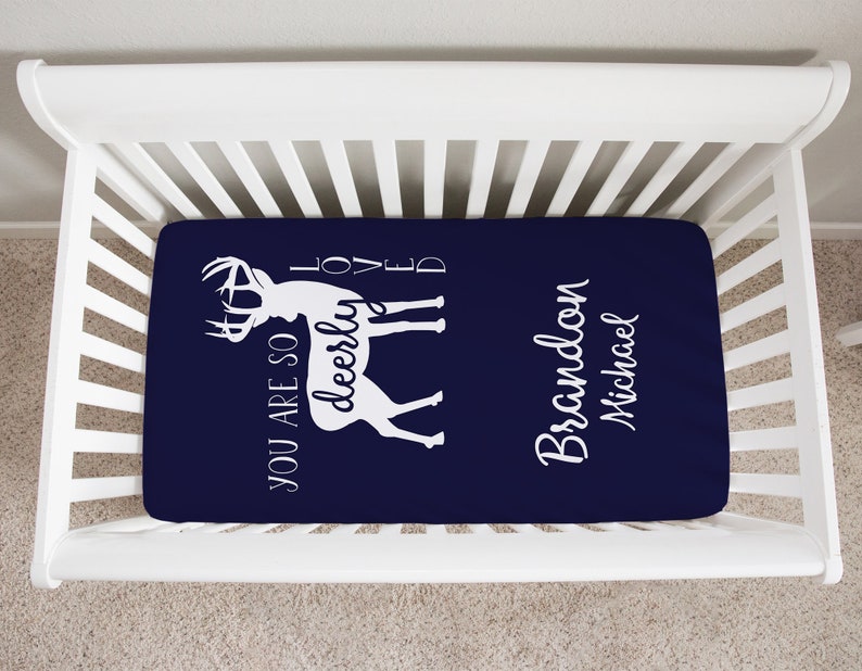 Woodland Crib Bedding Set Baby Boy Crib Bedding Deer Crib Etsy