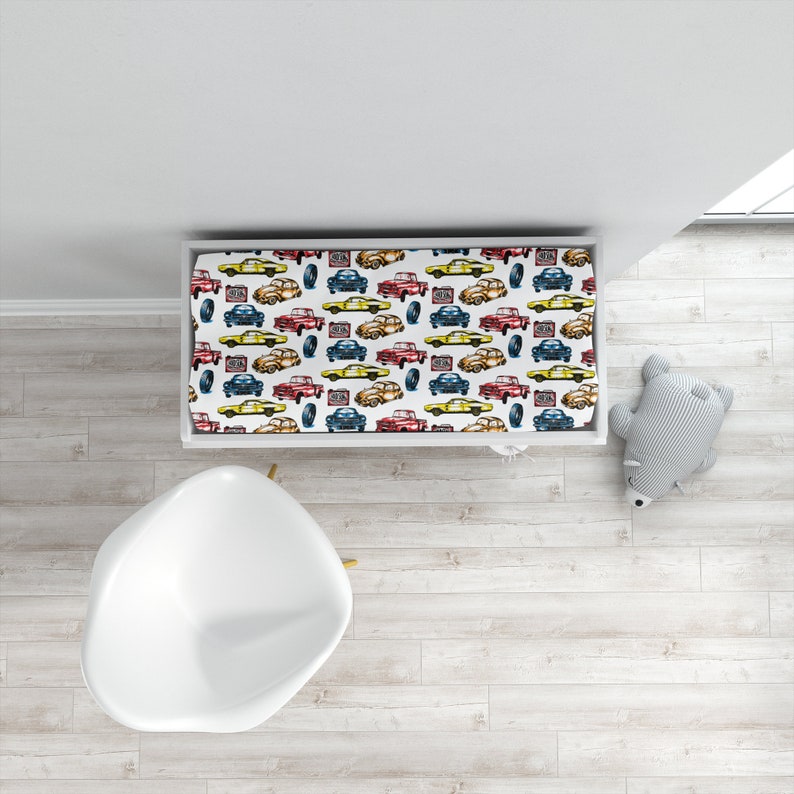 Car Crib Bedding Set Personalized Boy Crib Bedding Truck Etsy