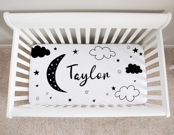Buy Moon and Stars Crib Bedding Set Gender Neutral Crib Bedding