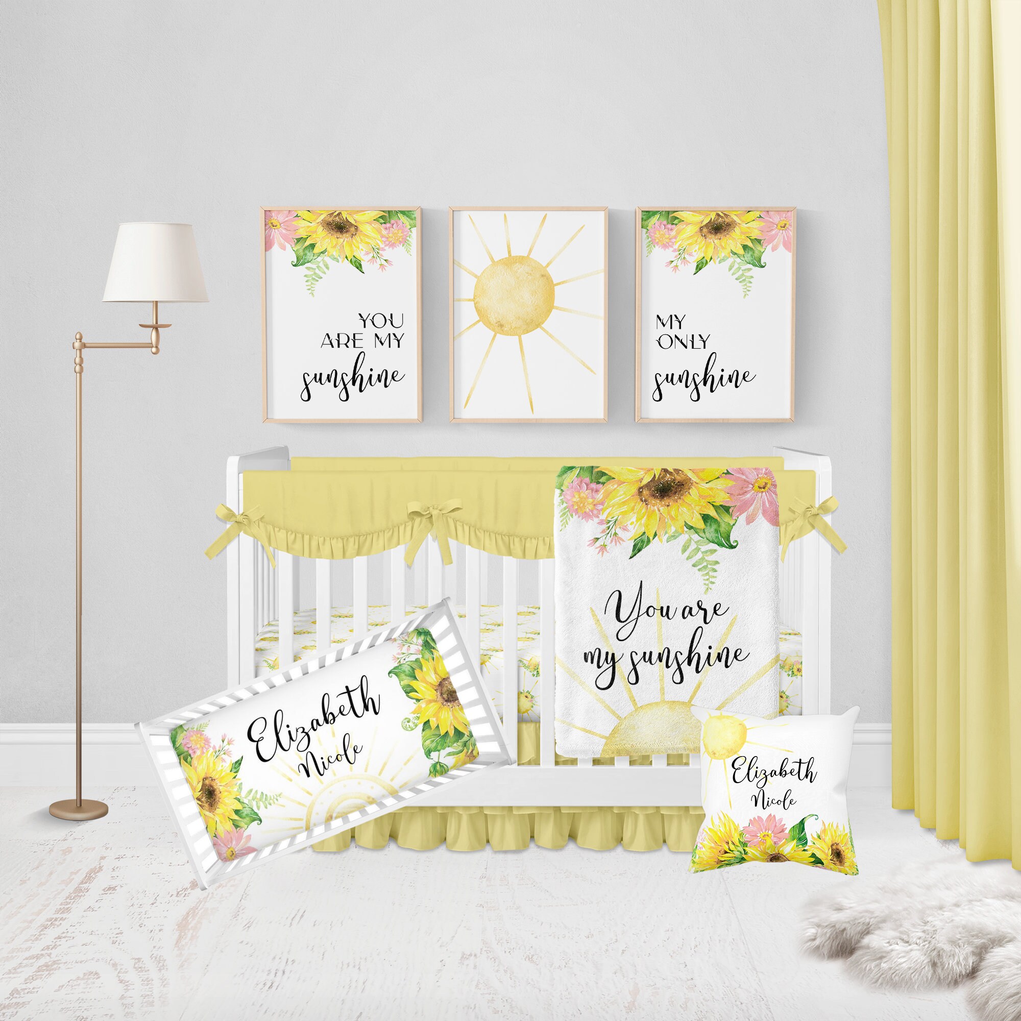 Schema per coperta all'uncinetto a forma di girasole: coperta afghana facile, coperta per neonati ( - Italia