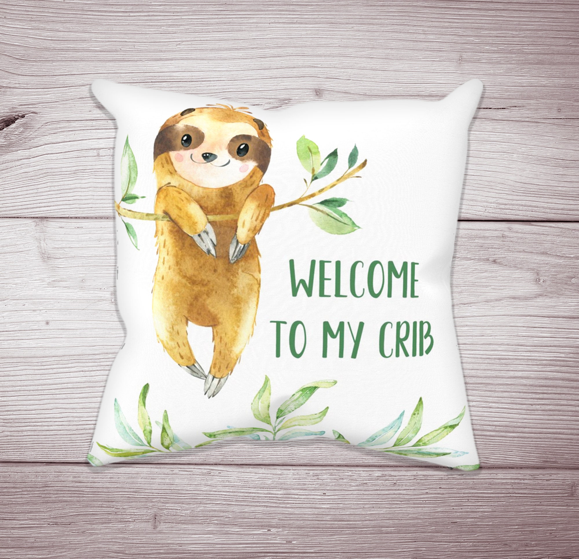 Sloth Crib Bedding Set Baby Boy Crib Bedding Set Sloth Etsy.de
