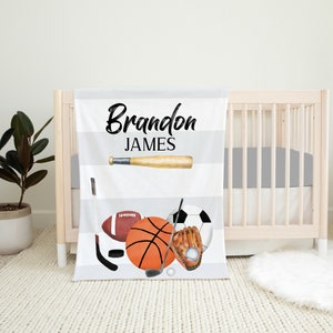 Baby boy sports crib bedding Clearance