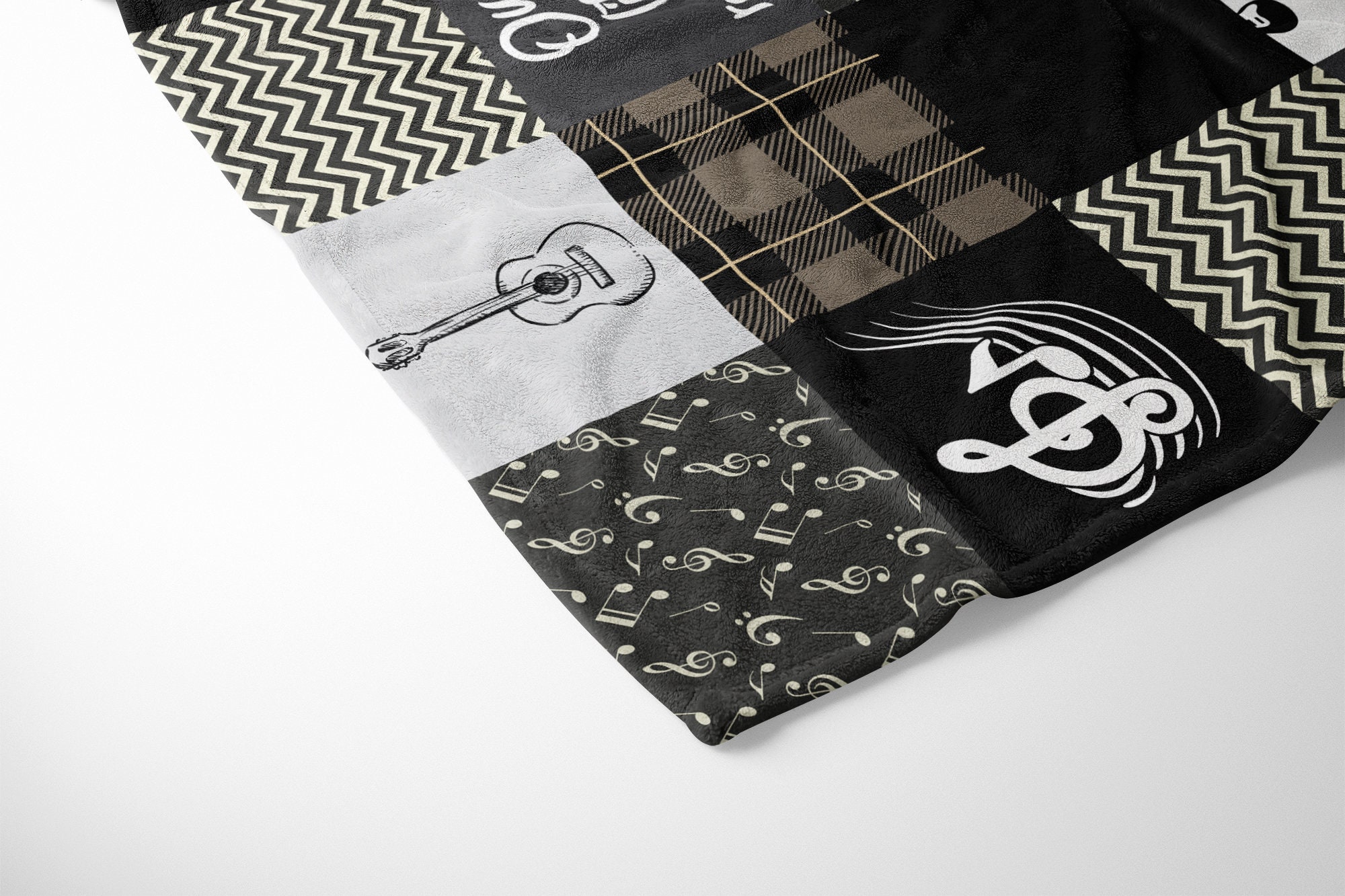 Guitar Crib Bedding Set Baby Boy Crib Bedding Set Music Theme Etsy