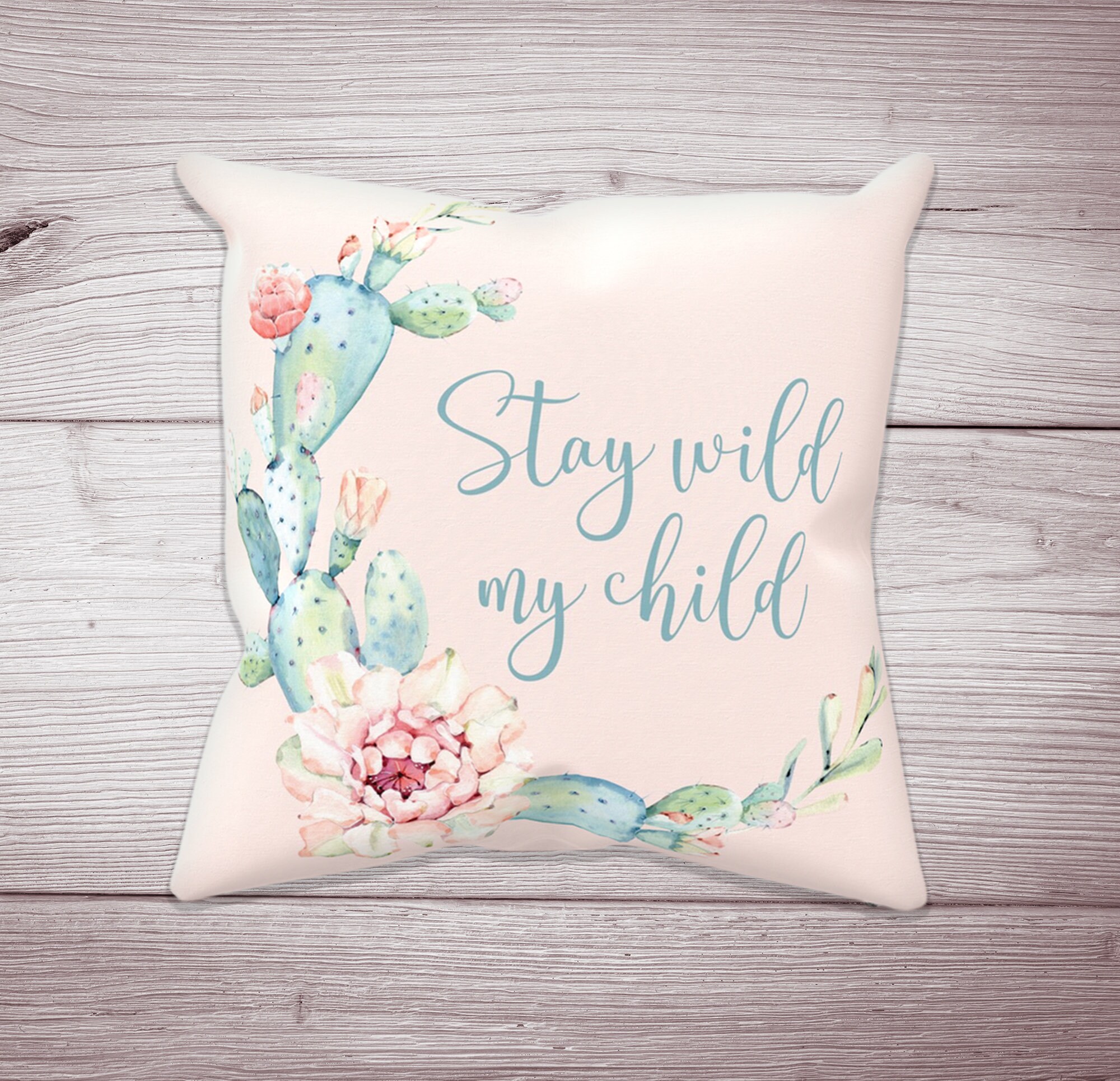 Cactus Crib Bedding Set Cactus Nursery Bedding Baby Girl Etsy