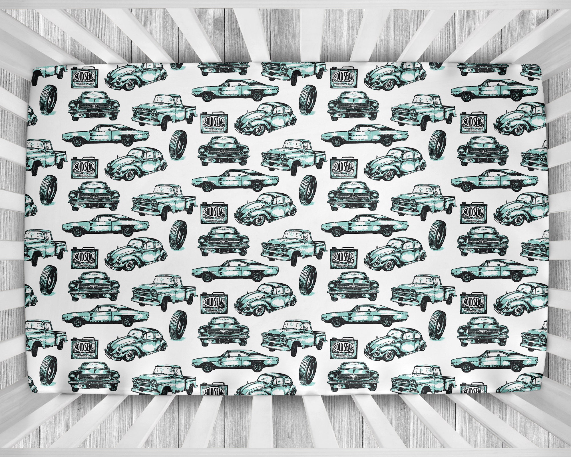 Car Crib Sheet, Car Crib Bedding, Crib Sheets Boy, Cars Crib Sheet