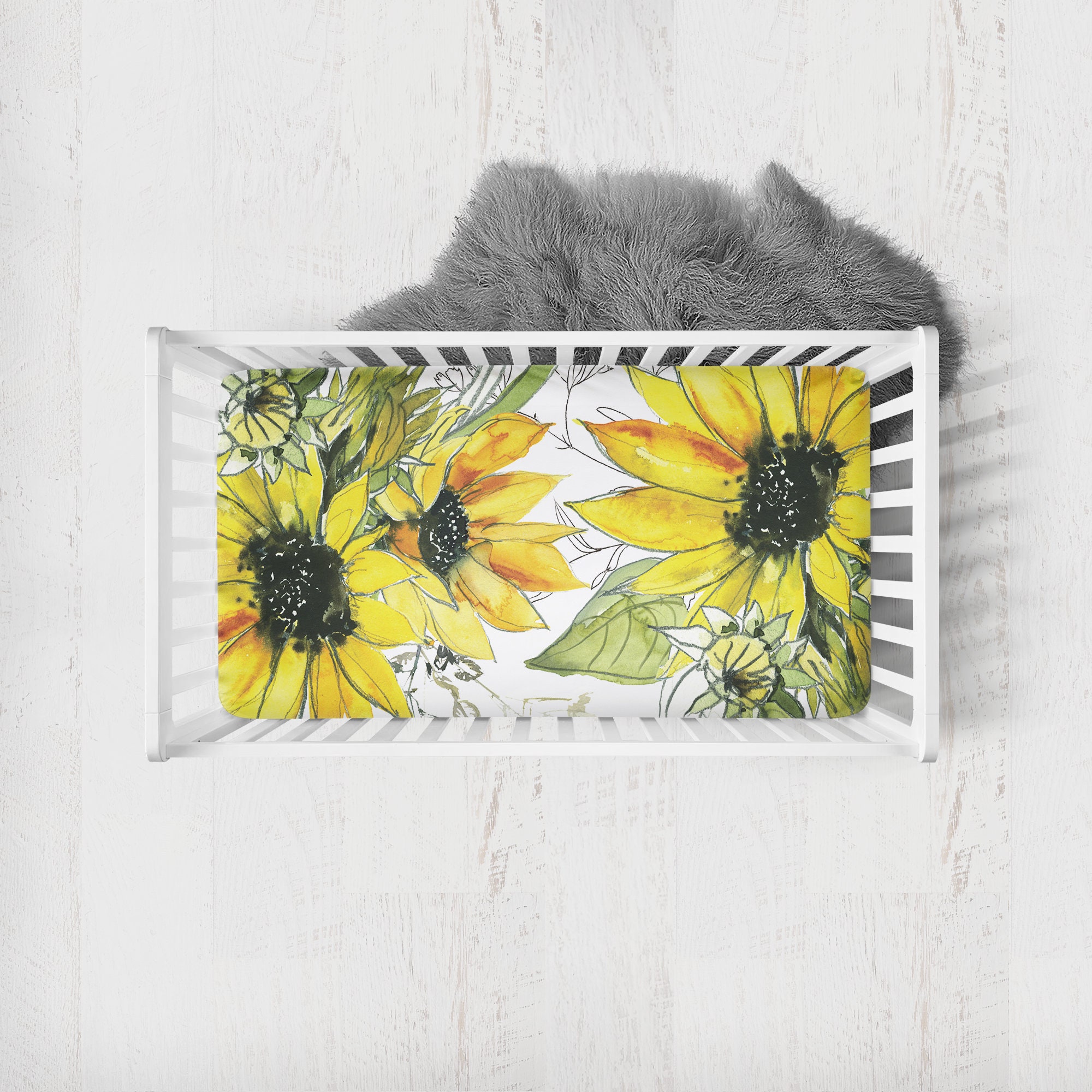 sunflower crib