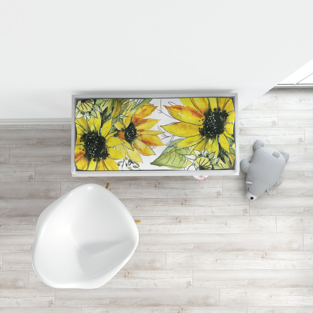 Floral Changing Pad Cover Floral Nursery Baby Girl Gift New Etsy