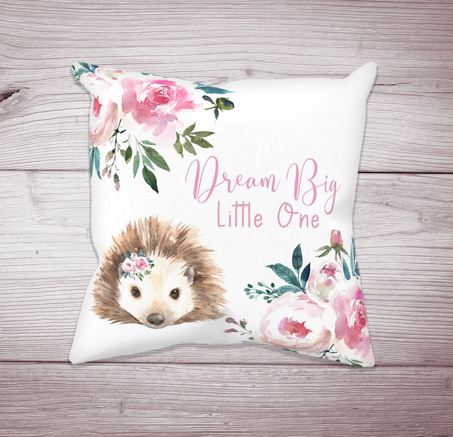 Hedgehog Crib Bedding Set Floral Crib Bedding Woodland Etsy