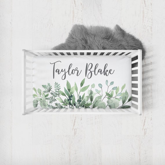 Greenery baby bedding outlet