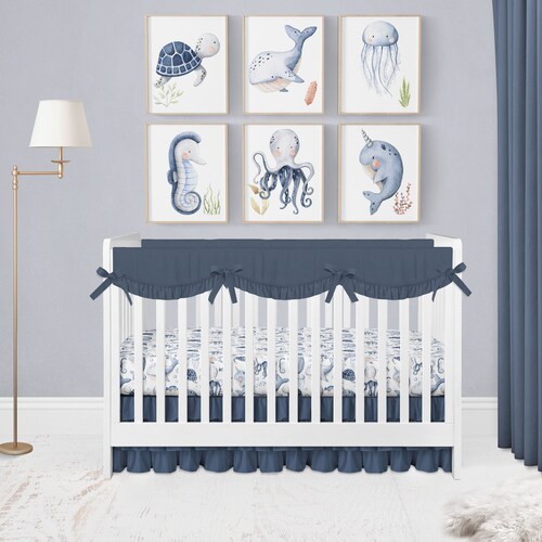 Nursery Decor Ocean Nursery Wall Art Ocean Under the Sea Etsy