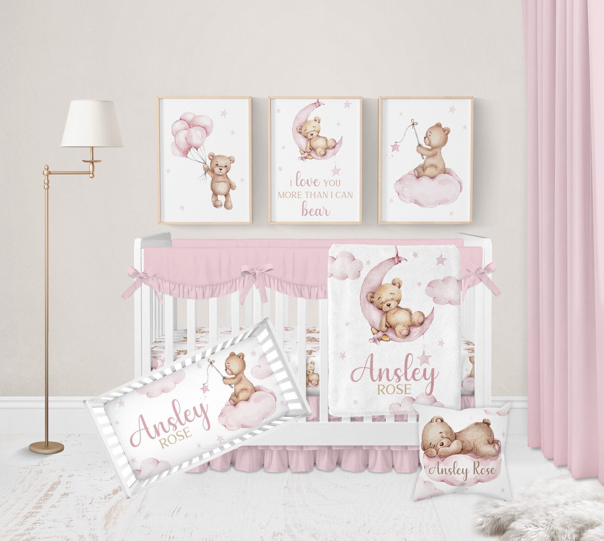 Care bear nursery bedding hotsell