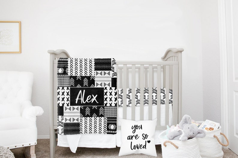 etsy mini crib bedding
