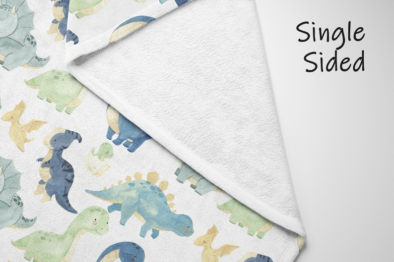 Personalized Dinosaur Baby Blanket Dinosaur Blanket Baby Etsy