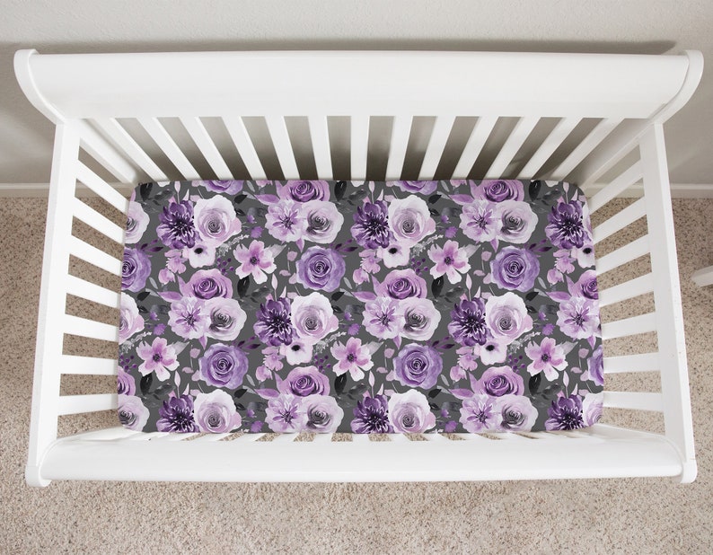 Baby Girl Deer Crib Bedding Set Girl Crib Bedding Sets With Etsy