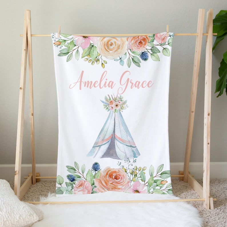 Boho Crib Bedding Set Baby Girl Crib Bedding Nursery Bedding Etsy