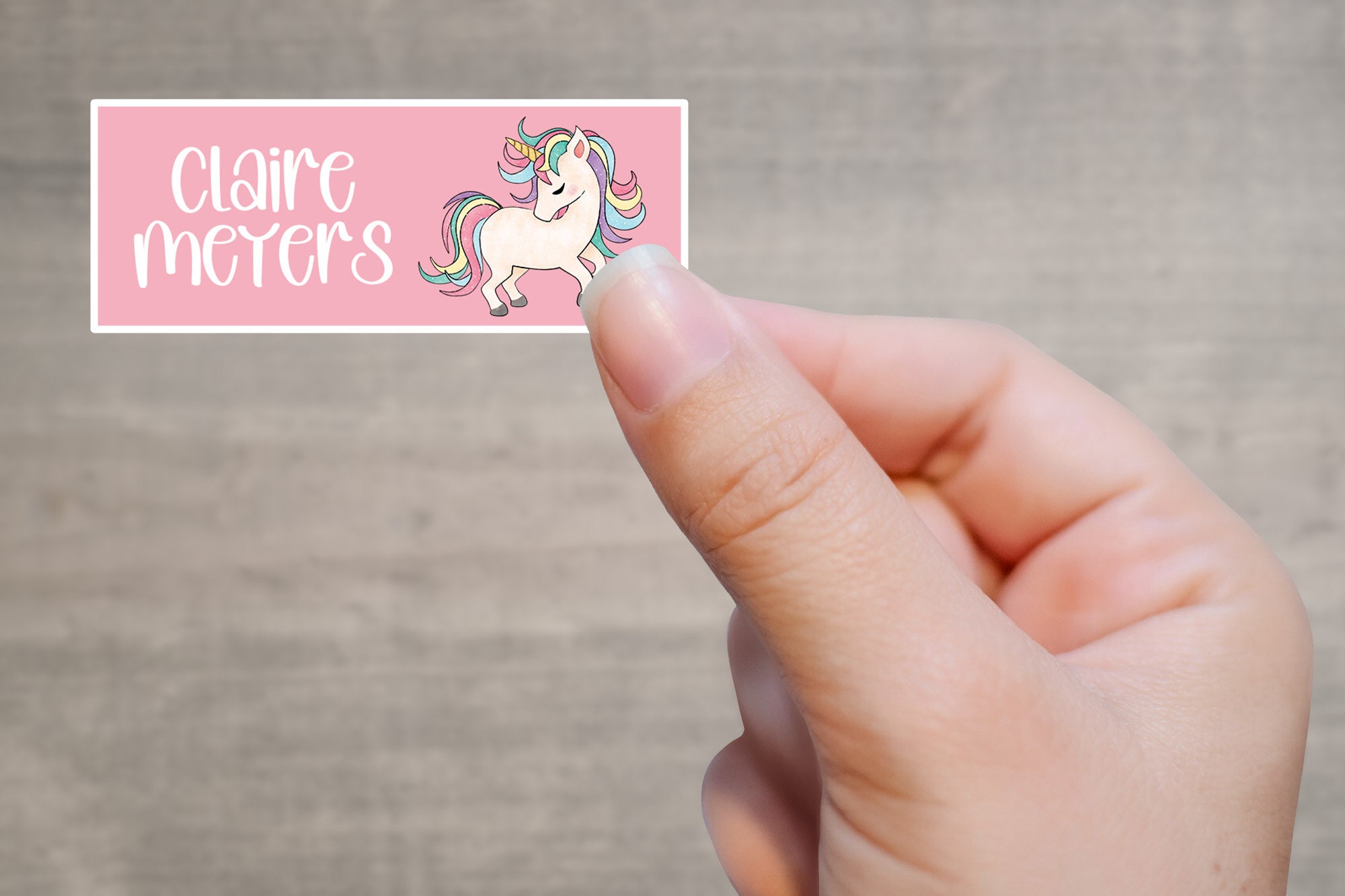 Personalized Name Labels, Waterproof Daycare Name Labels