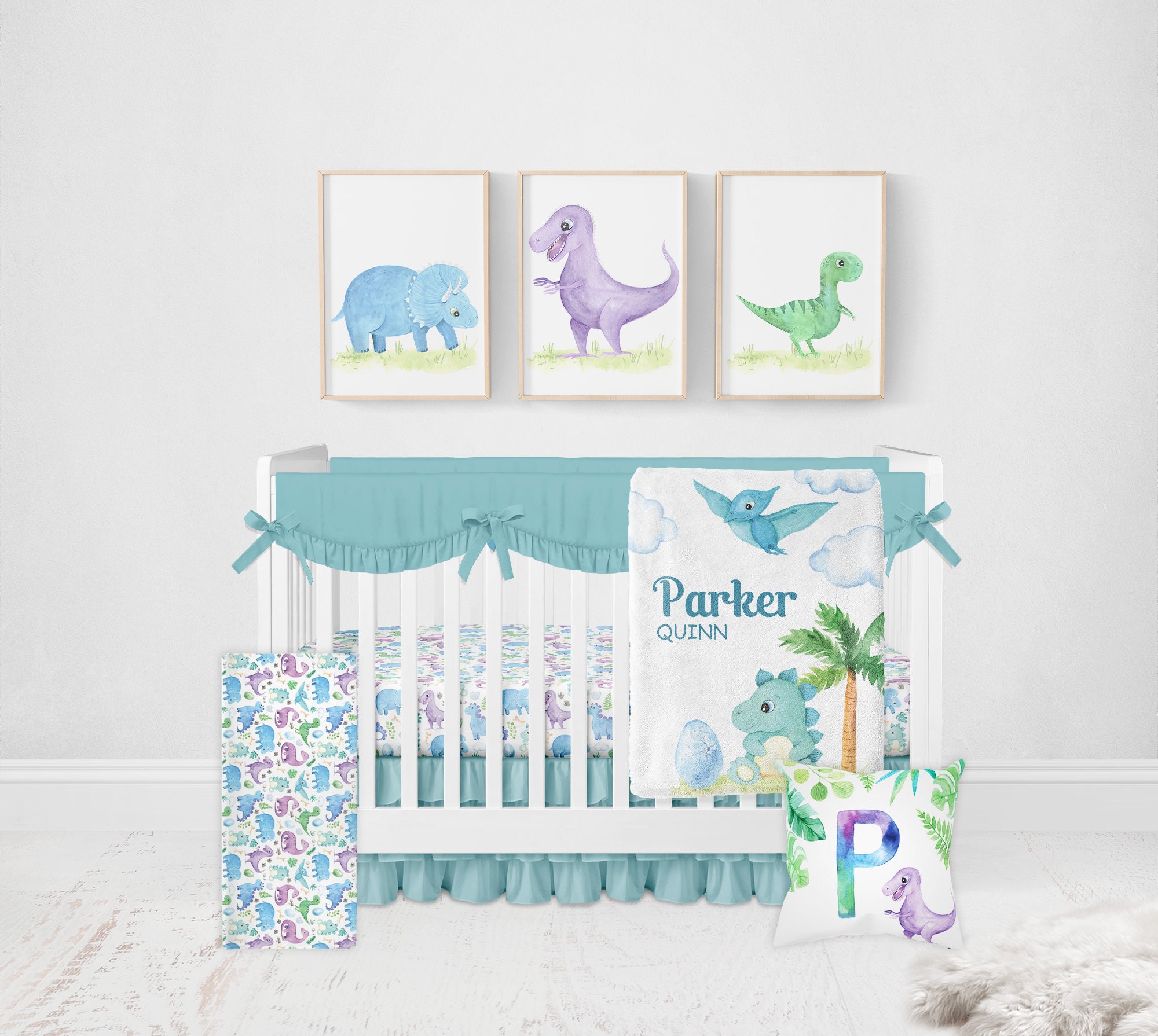 Dinosaur Changing Pad Cover Dinosaur Nursery Changing Pad Etsy