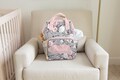 Floral Diaper Bag, Custom Diaper Bag Backpack, Girl Diaper Bag, Baby Shower Gift, Personalized Baby Bag, Multiuse Backpack, New Mom Gift