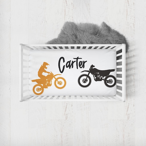 Dirt bike crib bedding online