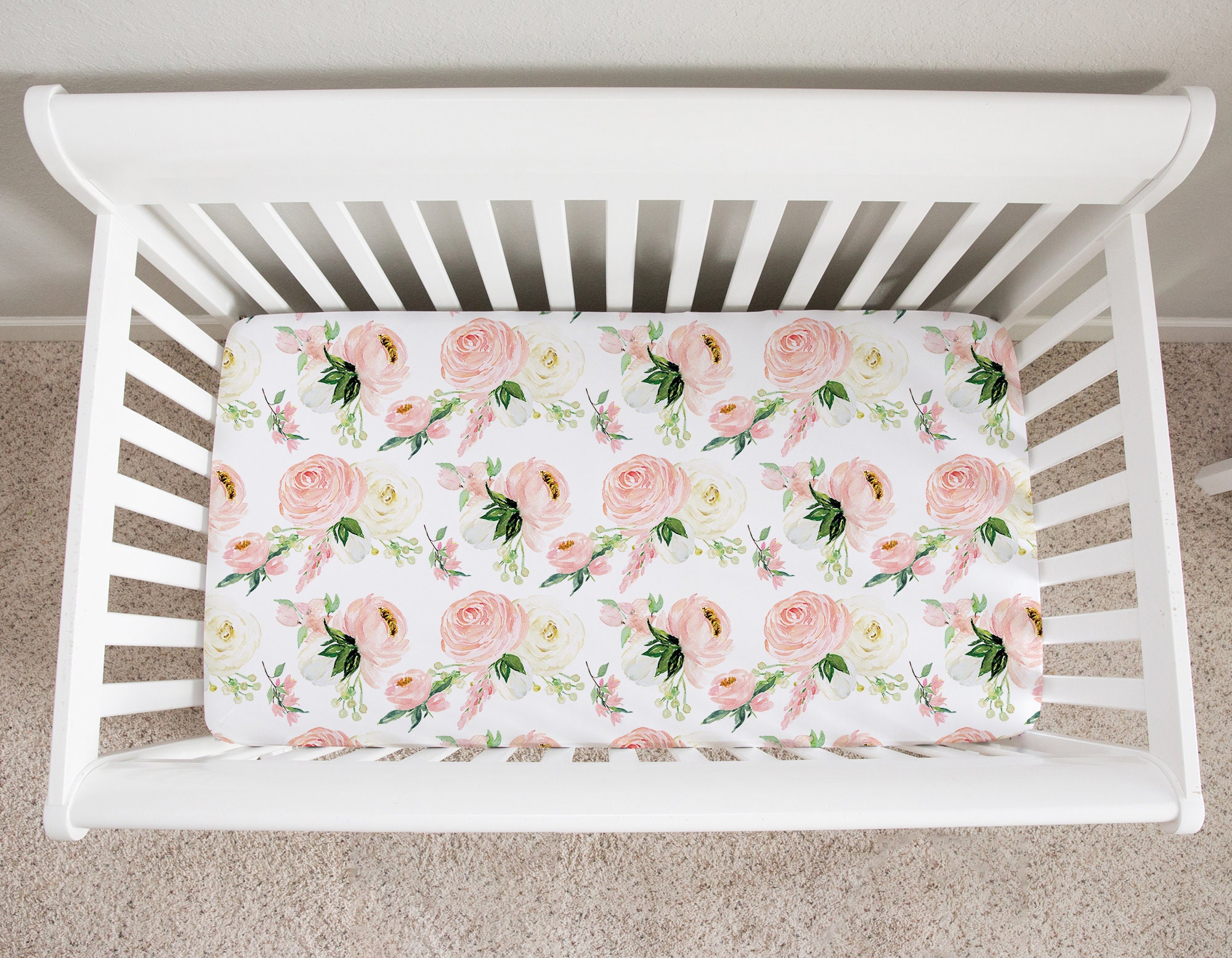 Floral online crib bedding