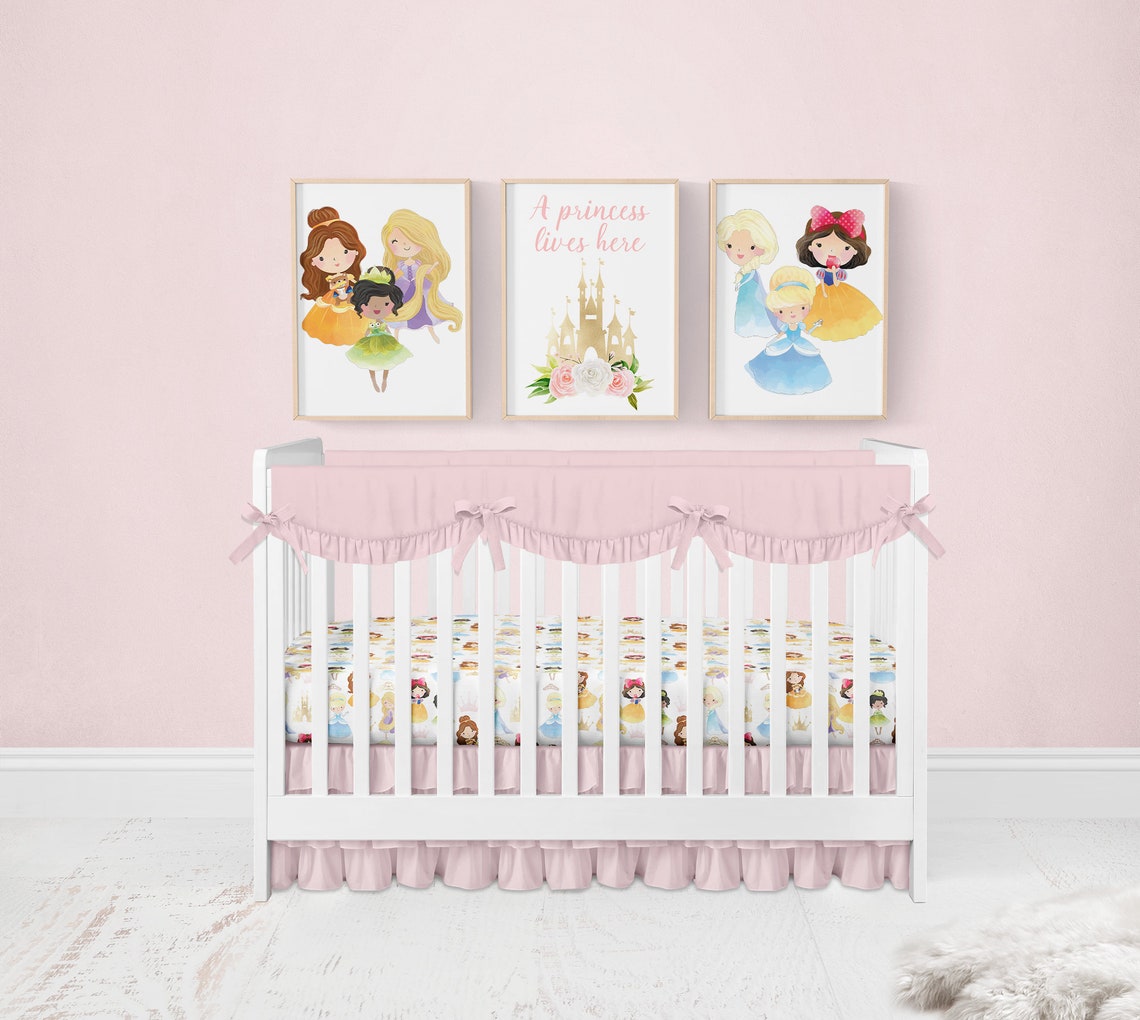 Princess Nursery Prints Princess Wall Decor Set of 3 Etsy