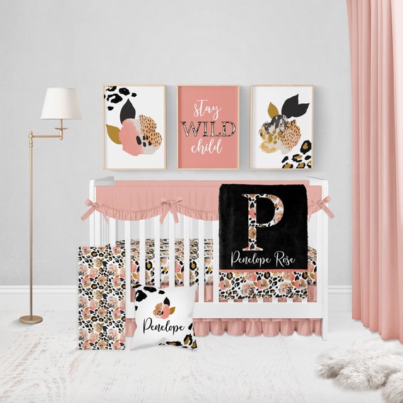 Leopard crib sheet discount