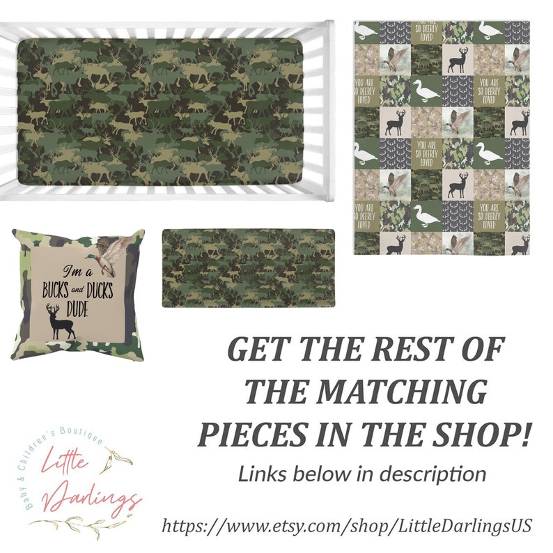Camo Baby Blanket Deer Baby Blanket Duck Hunting Baby Etsy