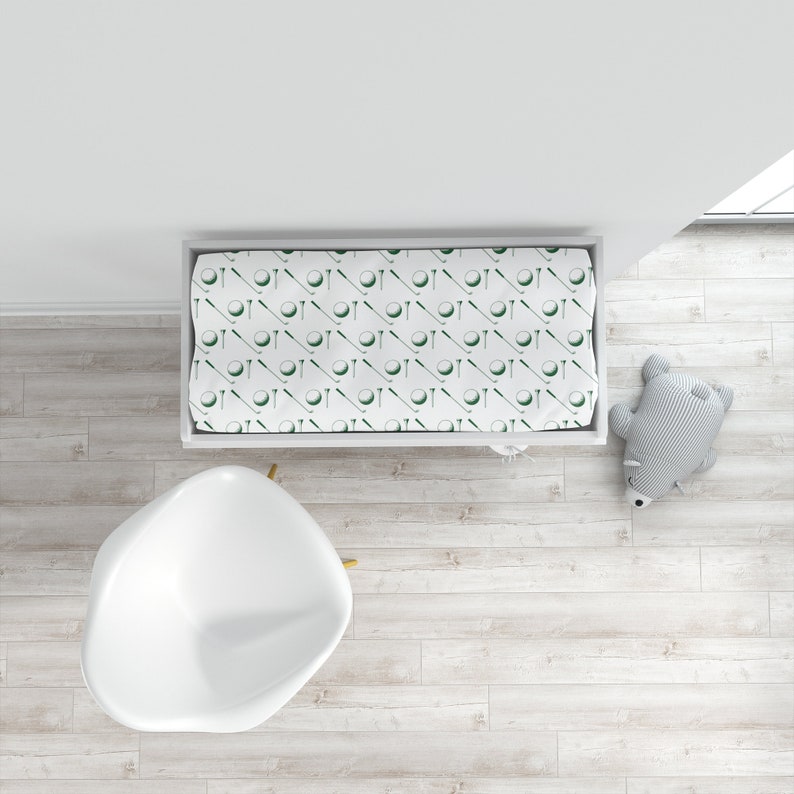 Golf Crib Bedding Set Baby Boy Crib Bedding Set Golf Baby Etsy