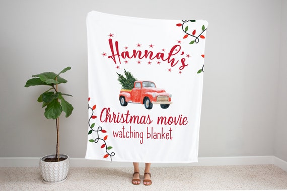 Christmas movie watching blanket sale