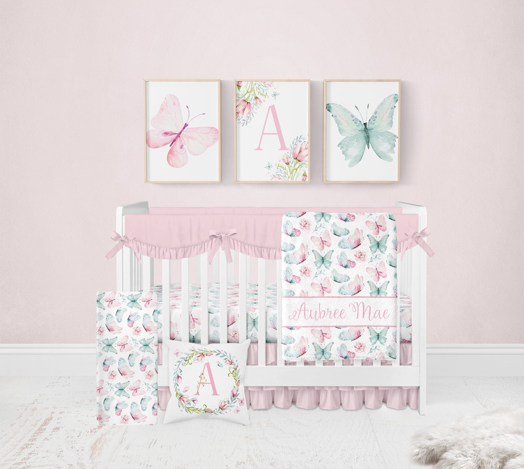 Butterfly nursery bedding deals
