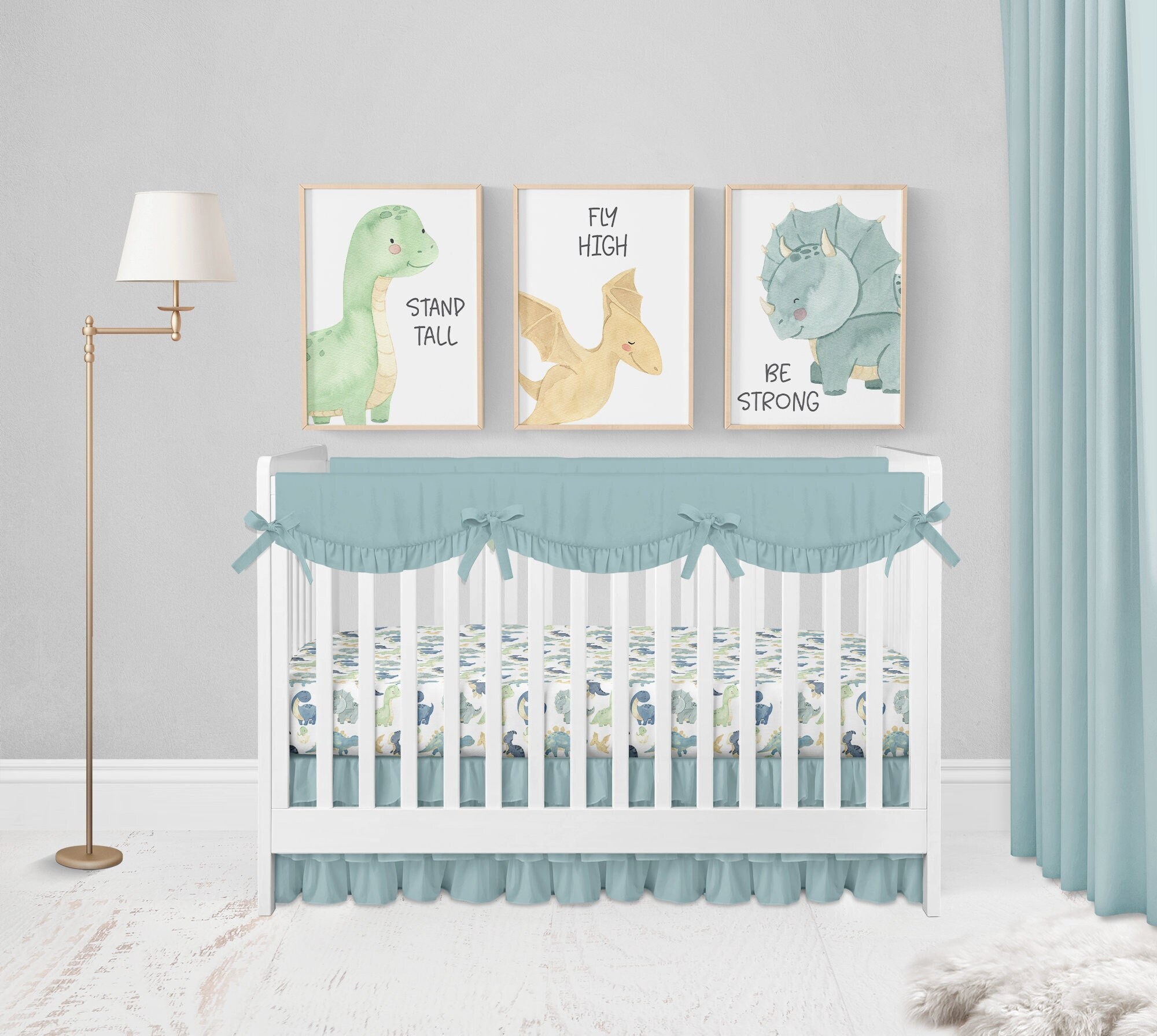 Dinosaur Nursery Prints Dinosaur Nursery Decor Set of 3 | Etsy