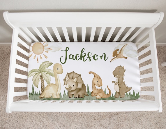 Baby boy crib bedding sets dinosaurs discount
