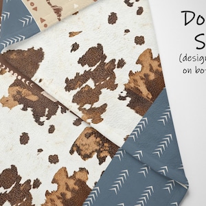 Custom Cowboy Baby Blanket (Double Sided) (Personalized-802968