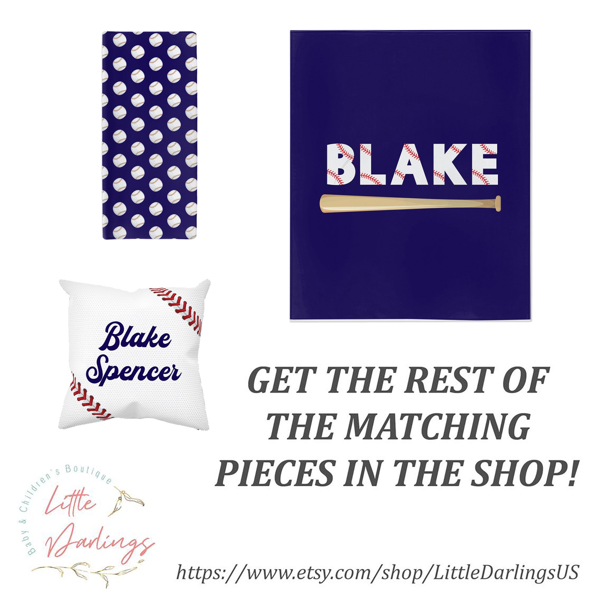 Personalized Baseball Crib Sheet Baseball Crib Bedding Etsy
