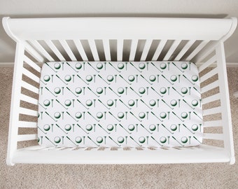 Golf hot sale crib sheets
