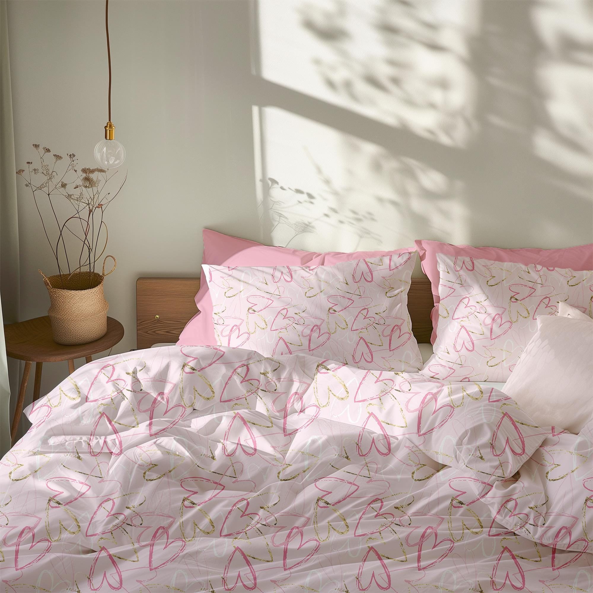Runner da letto in velluto arancione bruciato: velluto di cotone di lusso, per letto singolo o matrimoniale - Italia