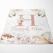 Boho Desert Personalized Baby Blanket