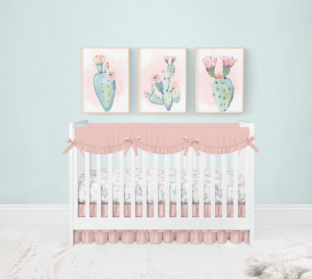 Cactus Nursery Prints, Baby Girl Nursery Wall Art, Set of 3 Prints ...