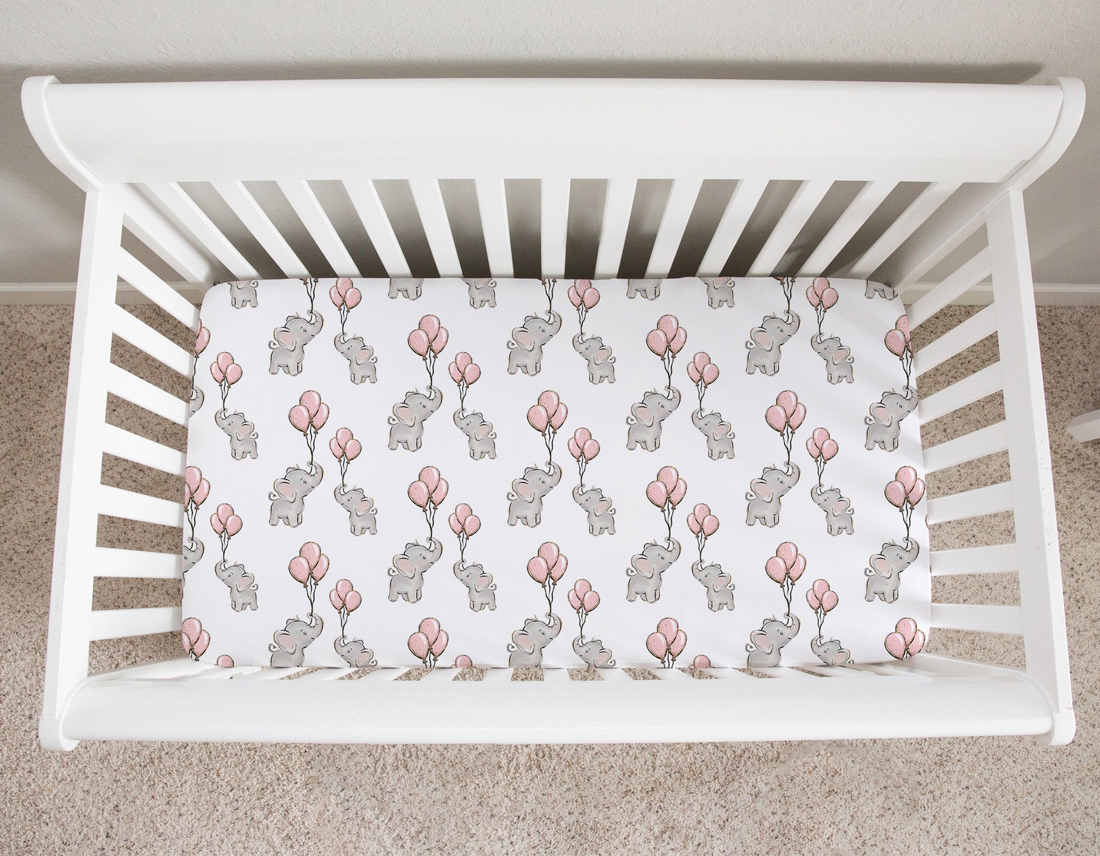 Elephant Baby Bedding Set Baby Girl Bedding Crib Bedding Set Etsy