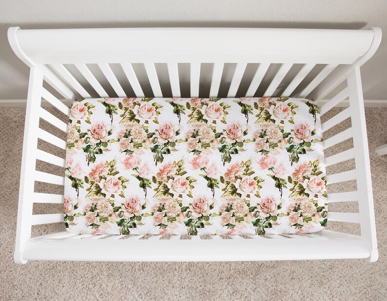 Baby Girl Crib Bedding Set Farmhouse Nursery Bedding Farm Etsy